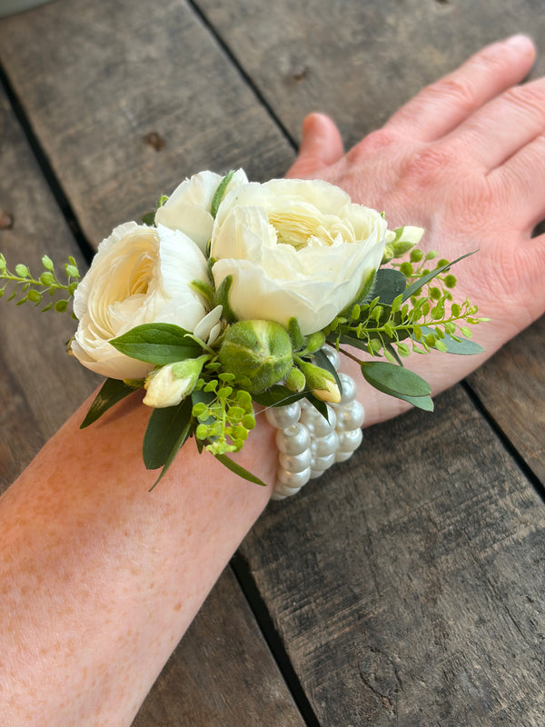 Wrist Corsage - Living Fresh Home Goods + Flower Shop