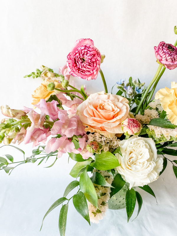 Kitchener Flowers Vase Arrangement of Fresh Seasonal Flowers Living