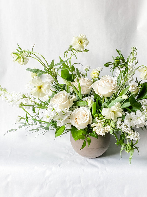 Living Fresh Large Sympathy or Celebration Vase Arrangement Living