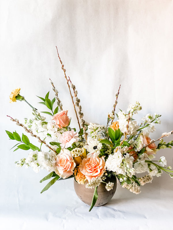 Living Fresh Large Sympathy or Celebration Vase Arrangement Living