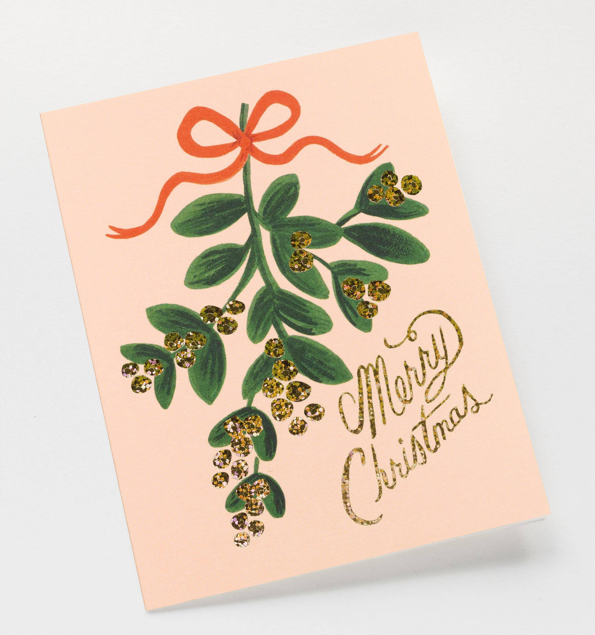 Mistletoe Christmas card