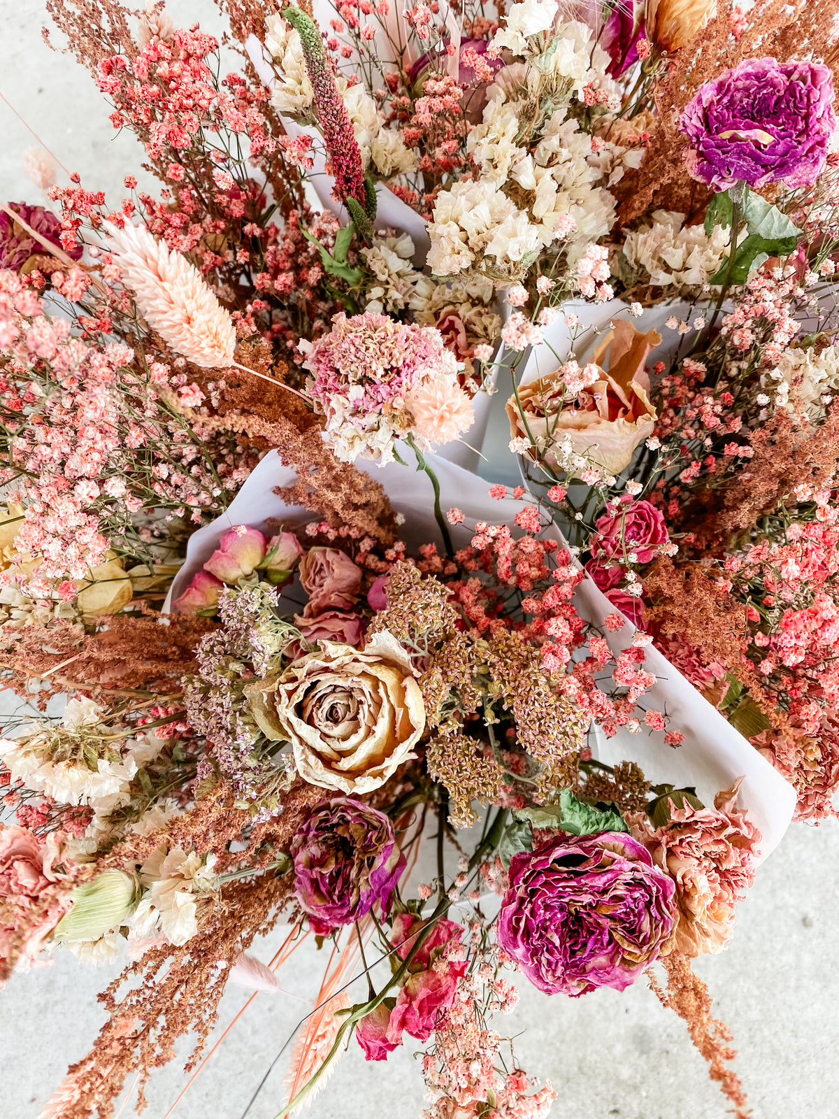 Dried Flower Bouquet - Pretty n’ Pink