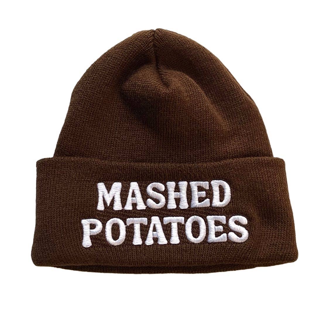 Mashed Potatoes Knit Beanie