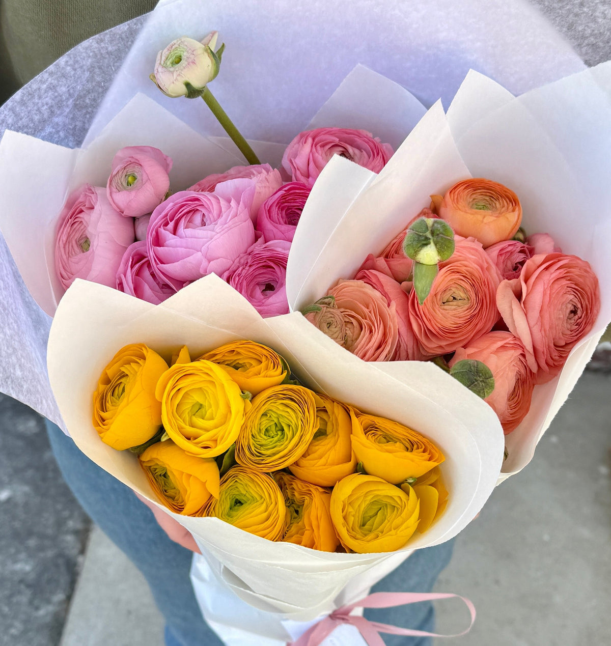 Local Ranunculus Spring Subscription