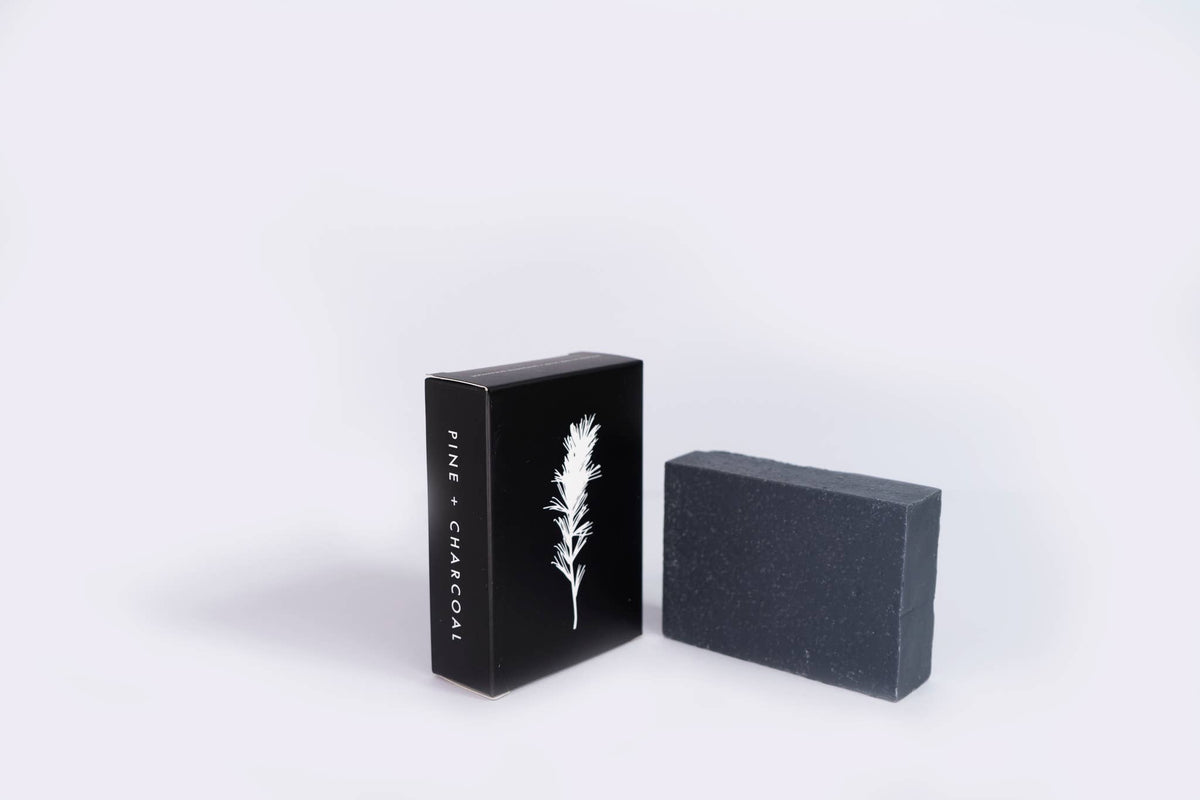 Pine &amp; Charcoal Soap