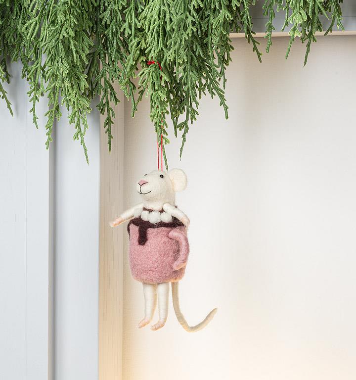 Mouse in a Hot Chocolate Mug Ornament