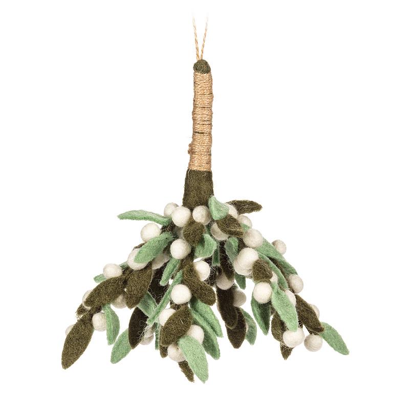 Mistletoe Branch Ornament