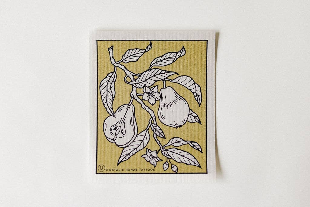 Swedish Sponge Cloth - Pears