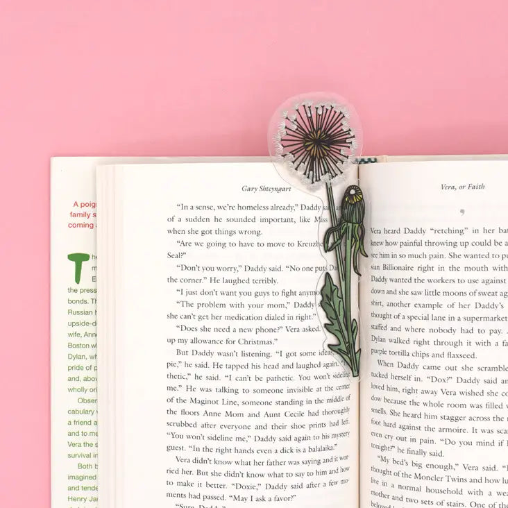 Dandelion Bookmark
