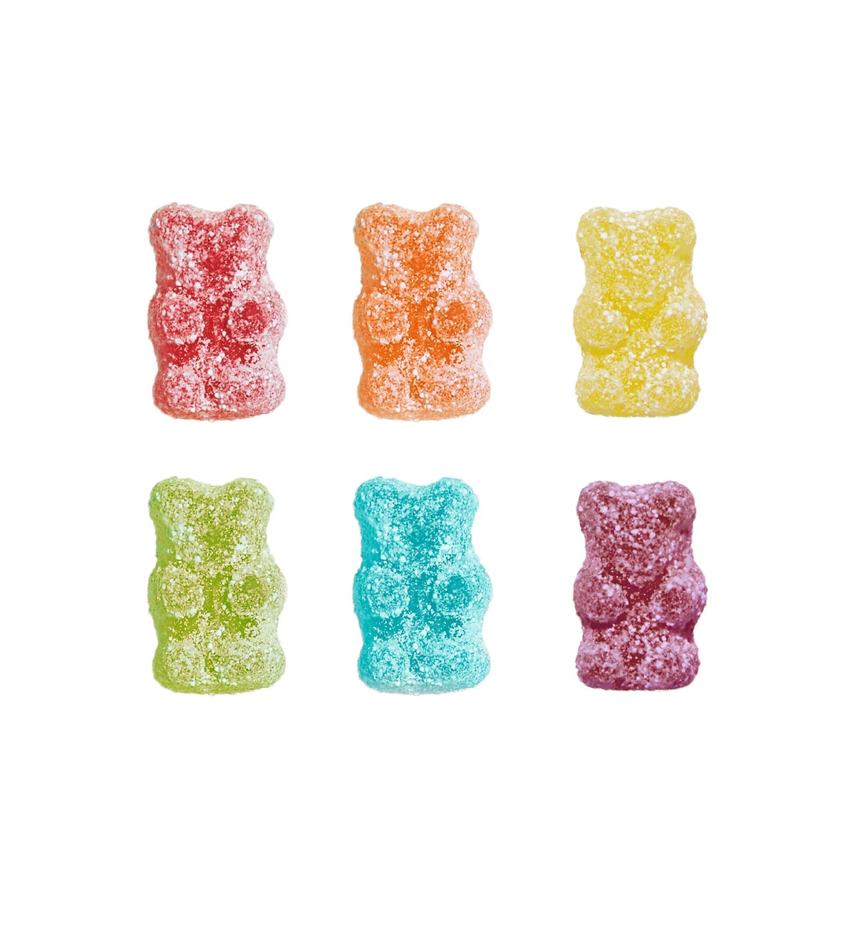 Vegan Sour Rainbow Bear Gummies