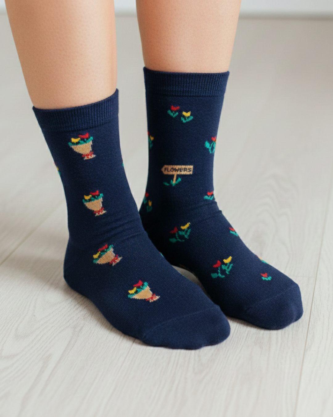 Women's Tulip Market Socks