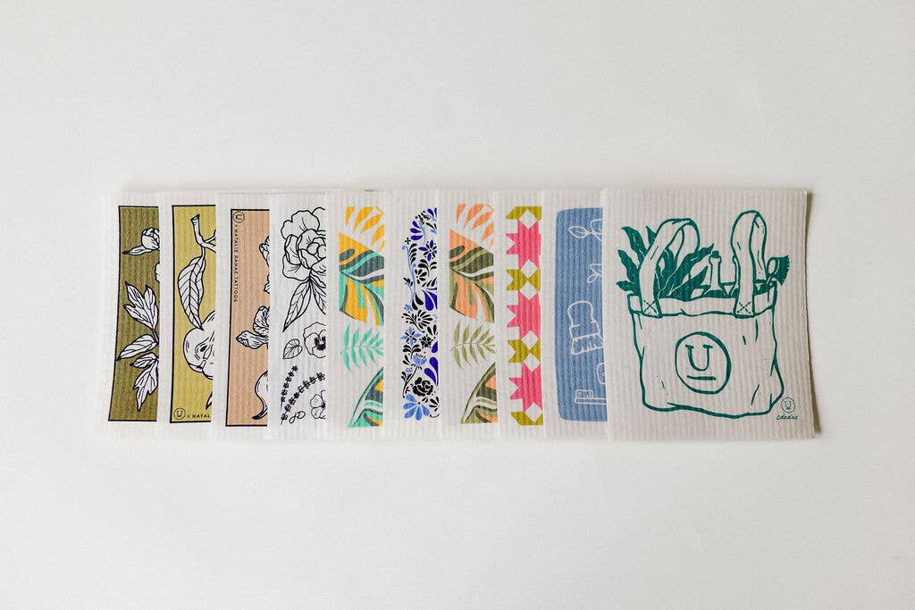 Swedish Sponge Cloth - Tulips