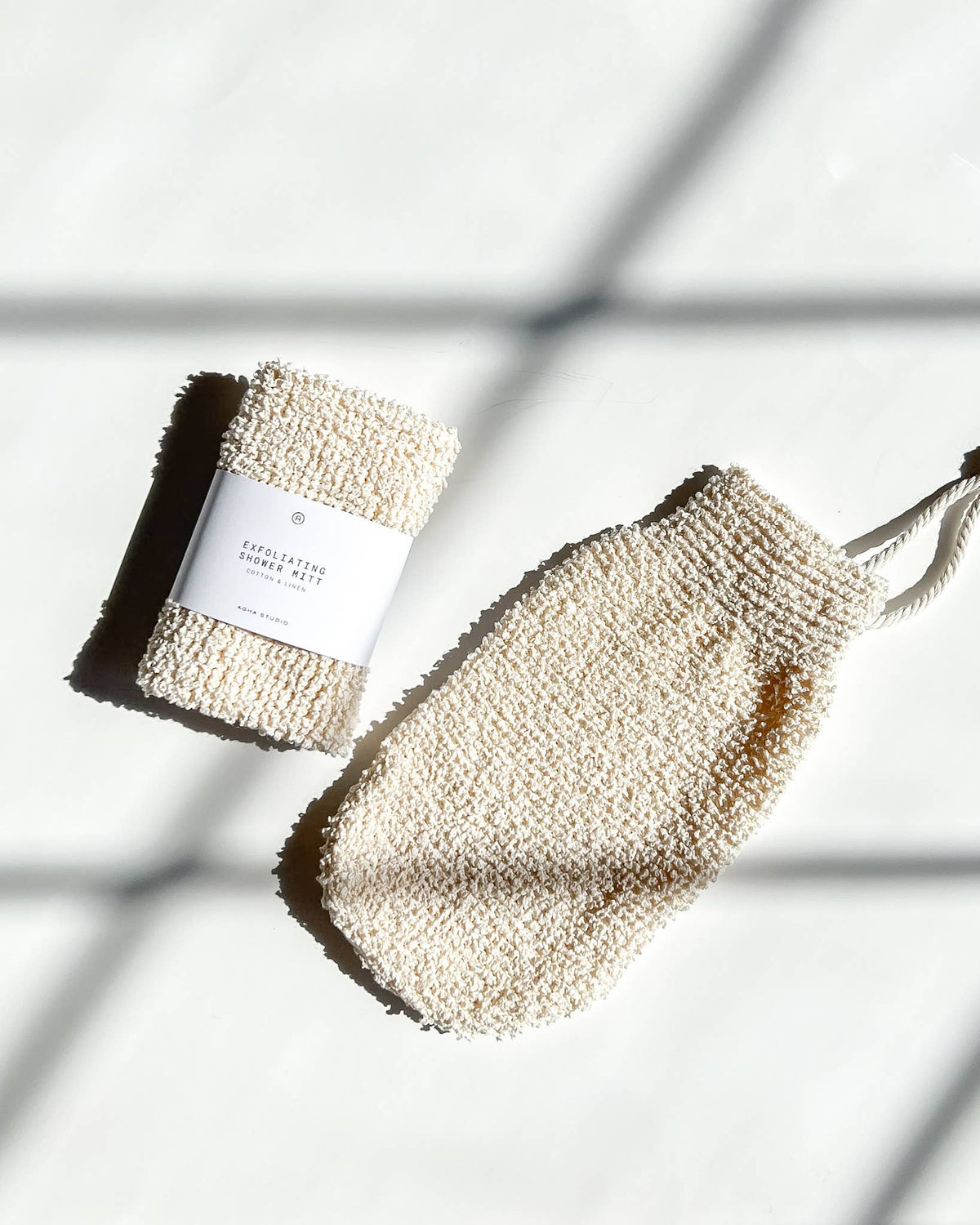 Exfoliating Hemp Shower Mitt