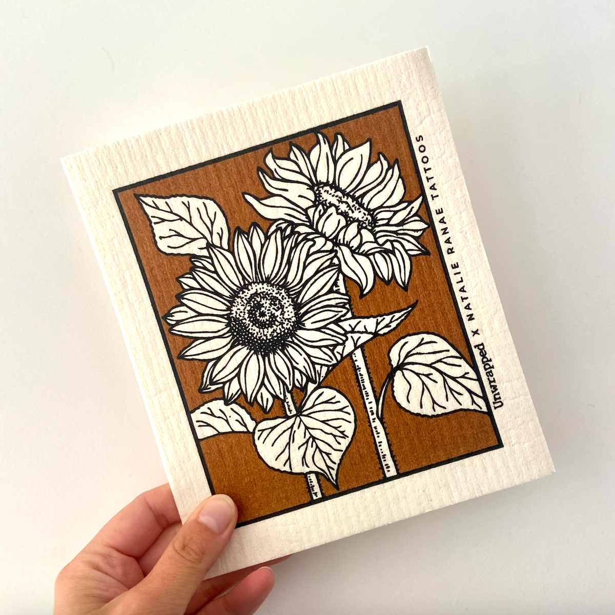 Swedish Sponge Cloth - Sunflowers