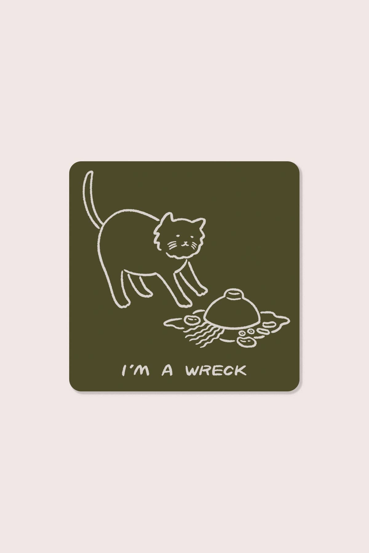 I'm A Wreck | Waterproof Vinyl Sticker