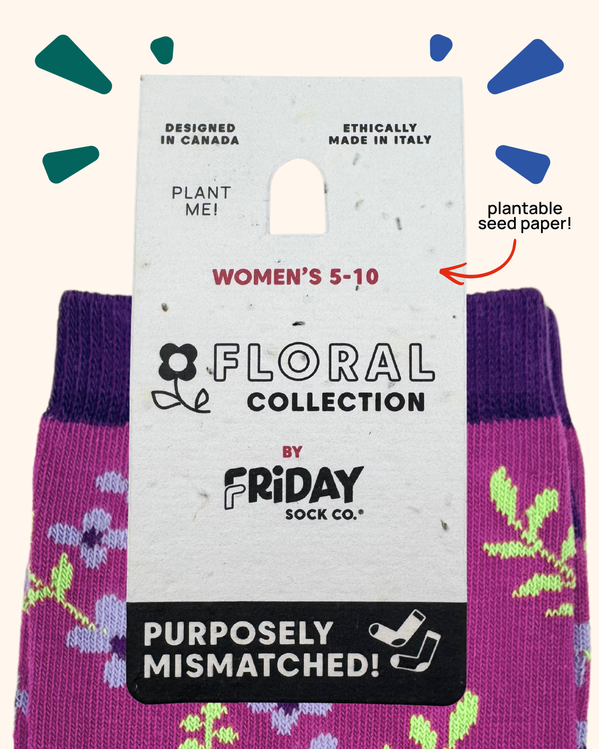 Women's Tulip Market Socks