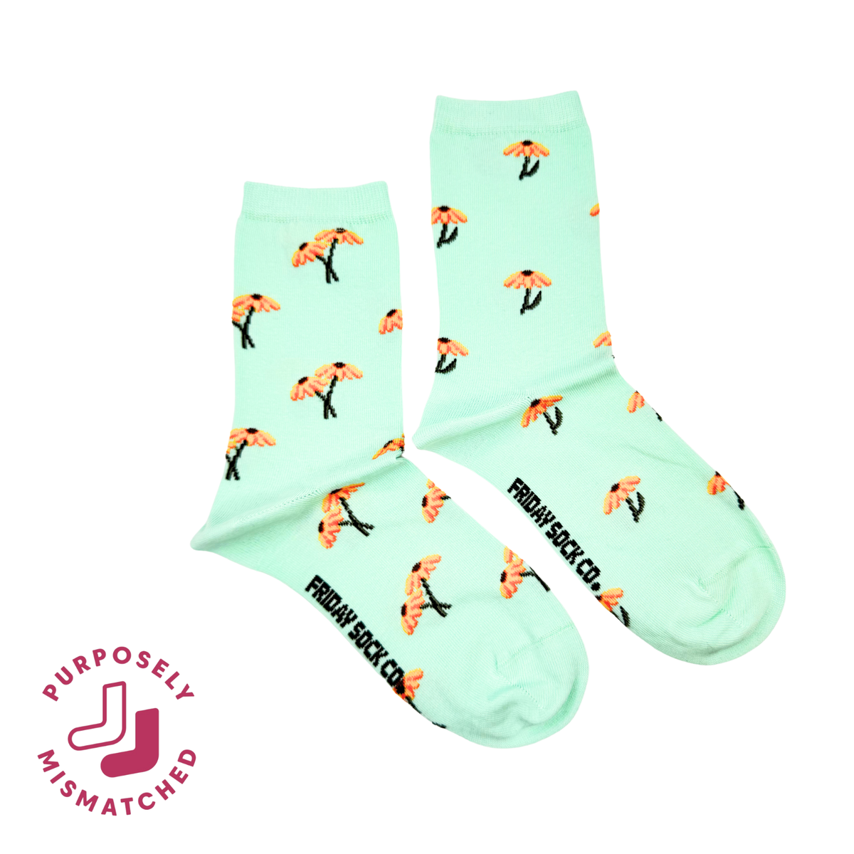 Women's Mini Black Eyed Susan Socks