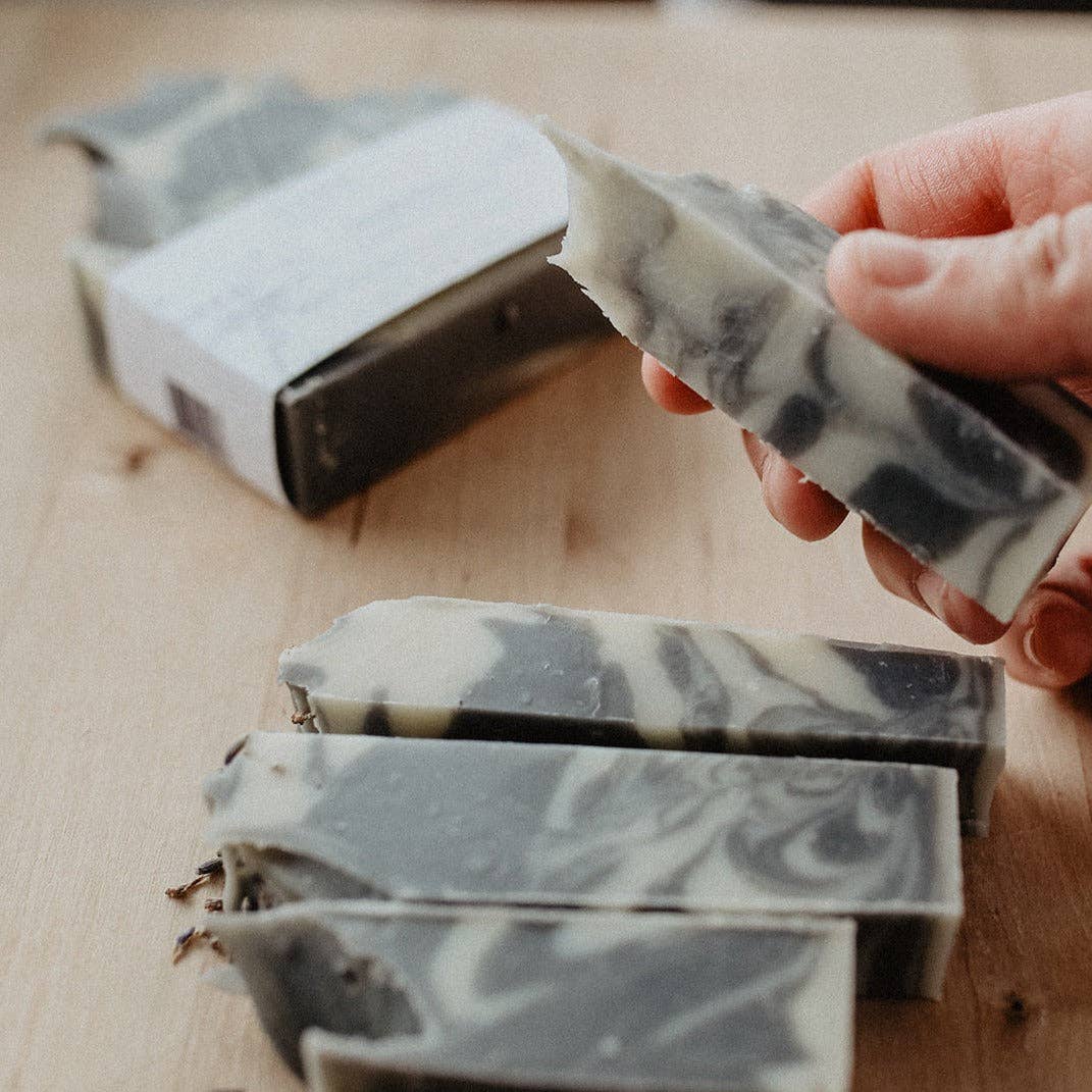 Charcoal Lavender Soap Bar