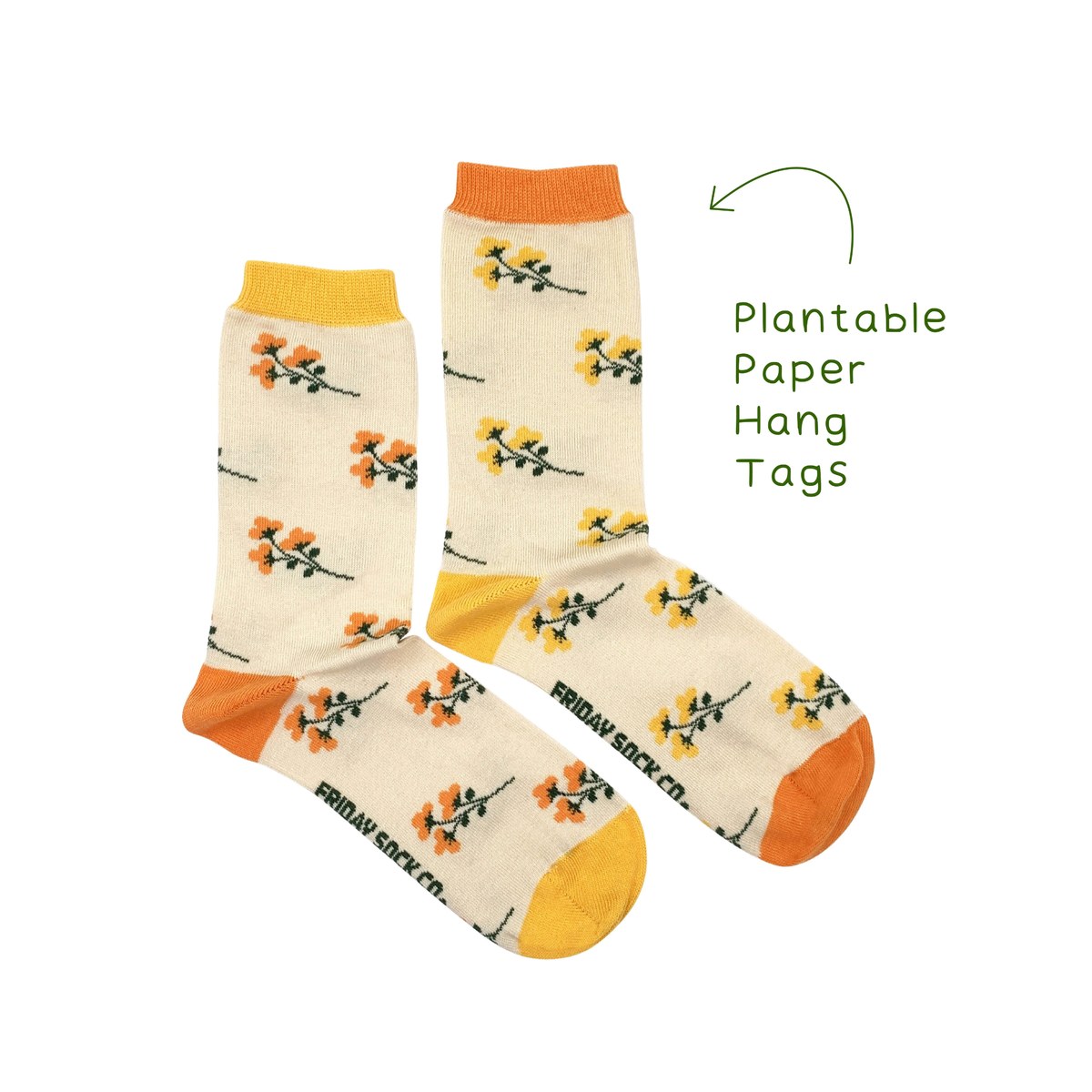 Women&#39;s Wild Yellowcress Socks - Mismatched