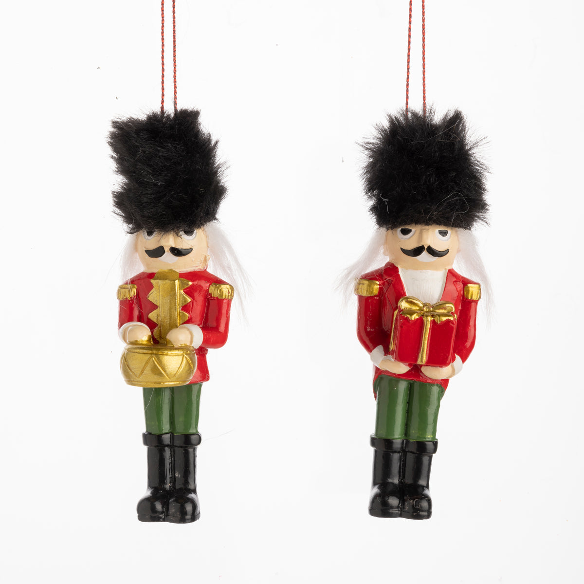 Red &amp; Green Nutcracker Ornament