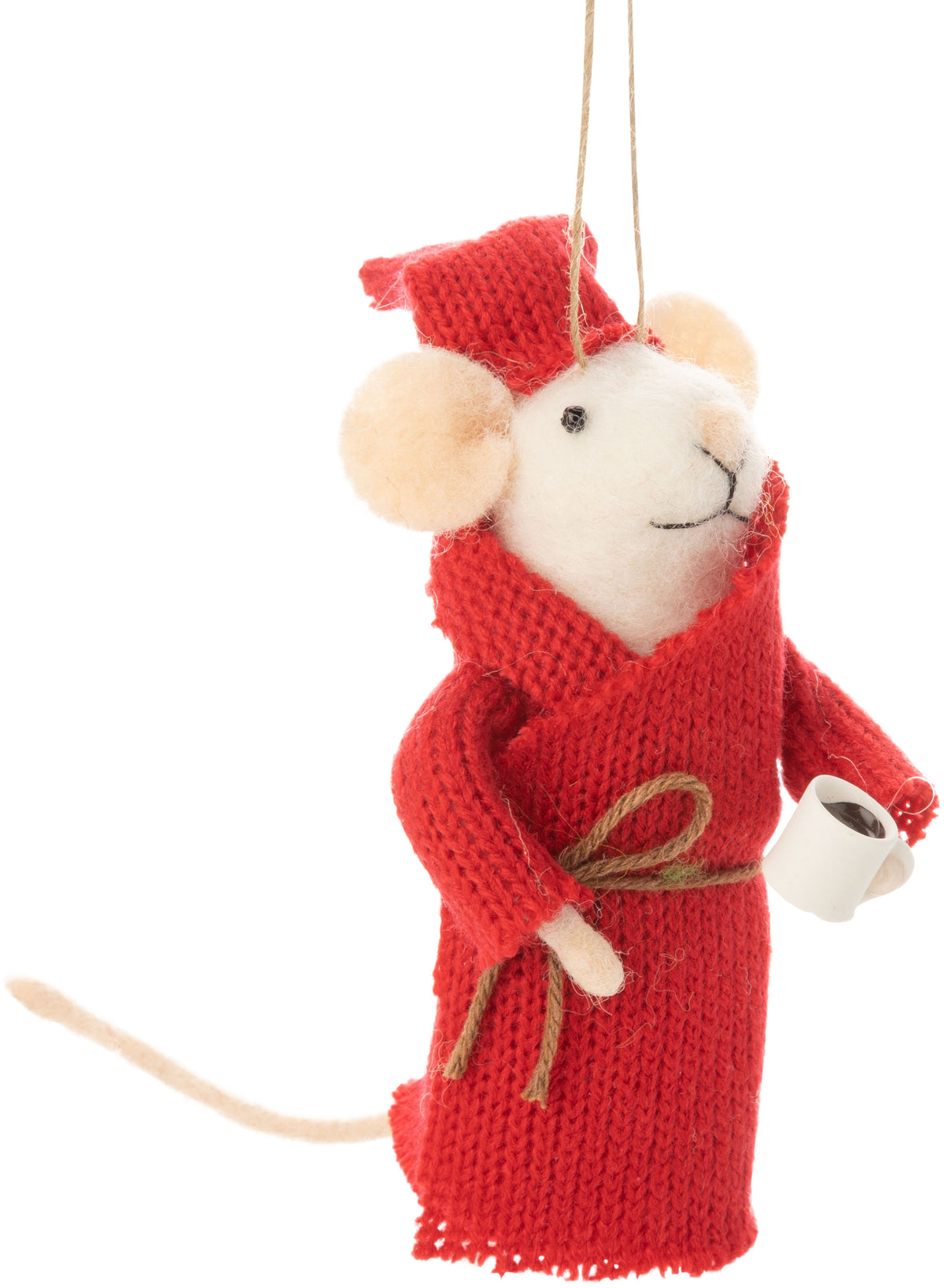 Bedtime Mouse Ornament