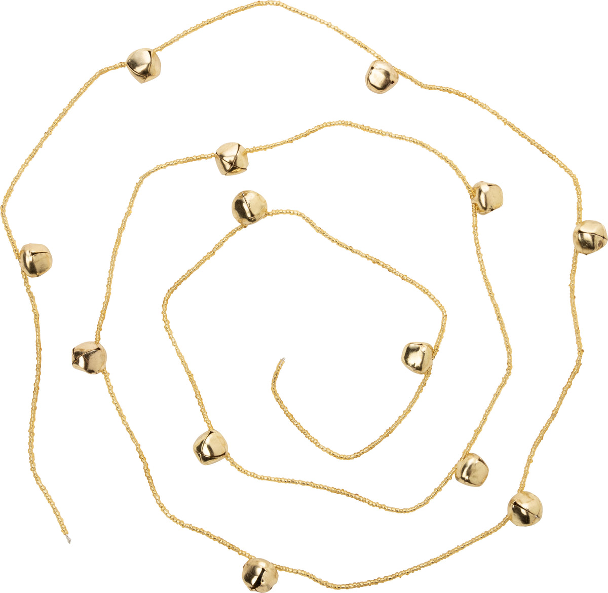 Gold Jingle Bell Garland