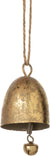 Antique Hanging Gold Bell