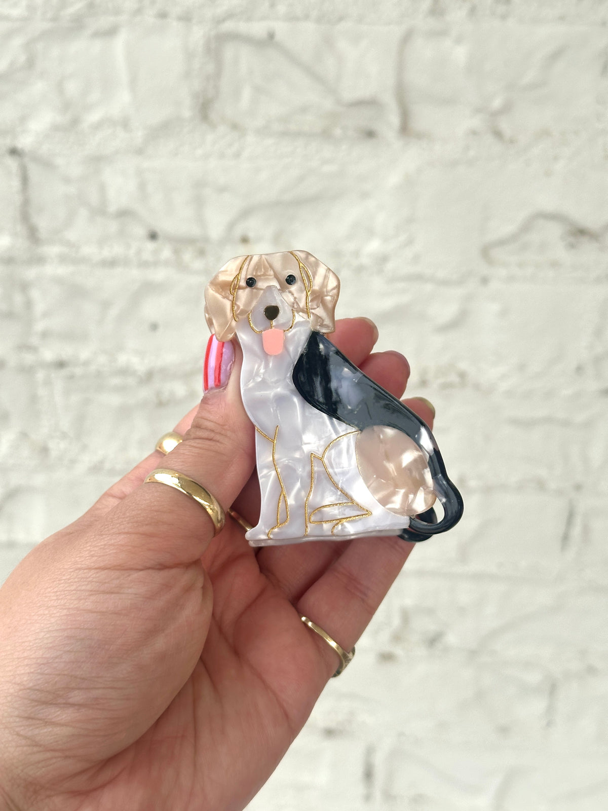 Beagle Hair Clip