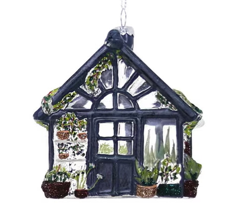 Reclaimed Greenhouse Glass Ornament