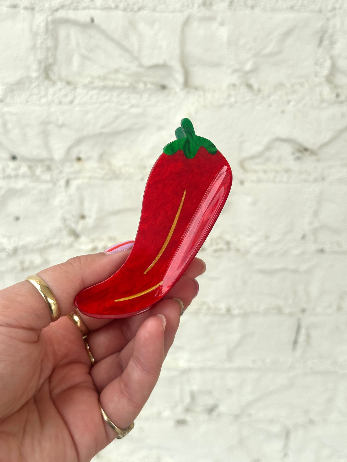 Chili Pepper Hair Clip