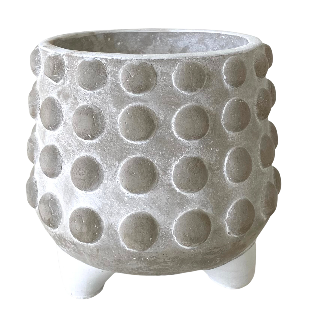 Concrete Dot Pot