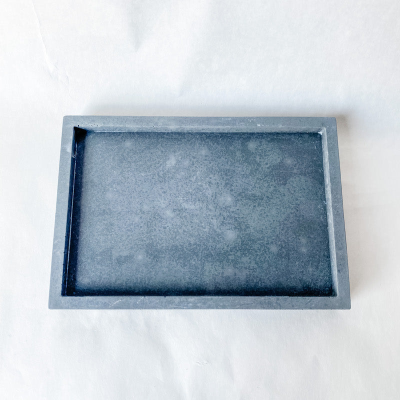 Concrete Tray - Charcoal