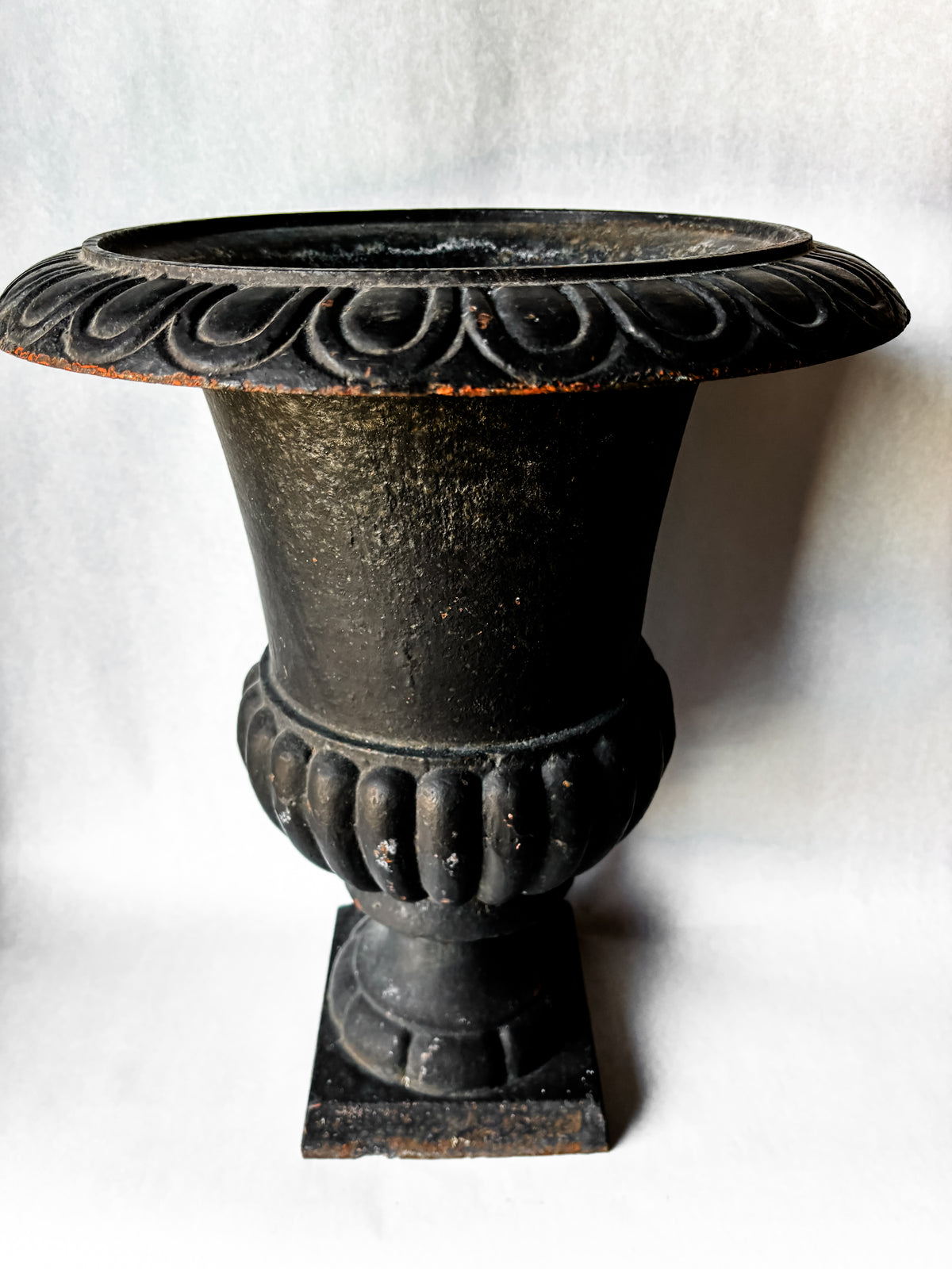 Vintage Cast Iron Urn