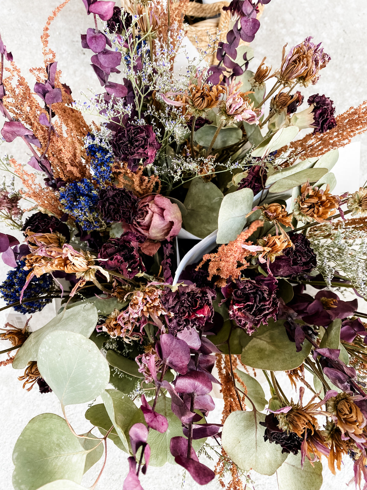 Dried Flower Bouquet - Dark and Moody