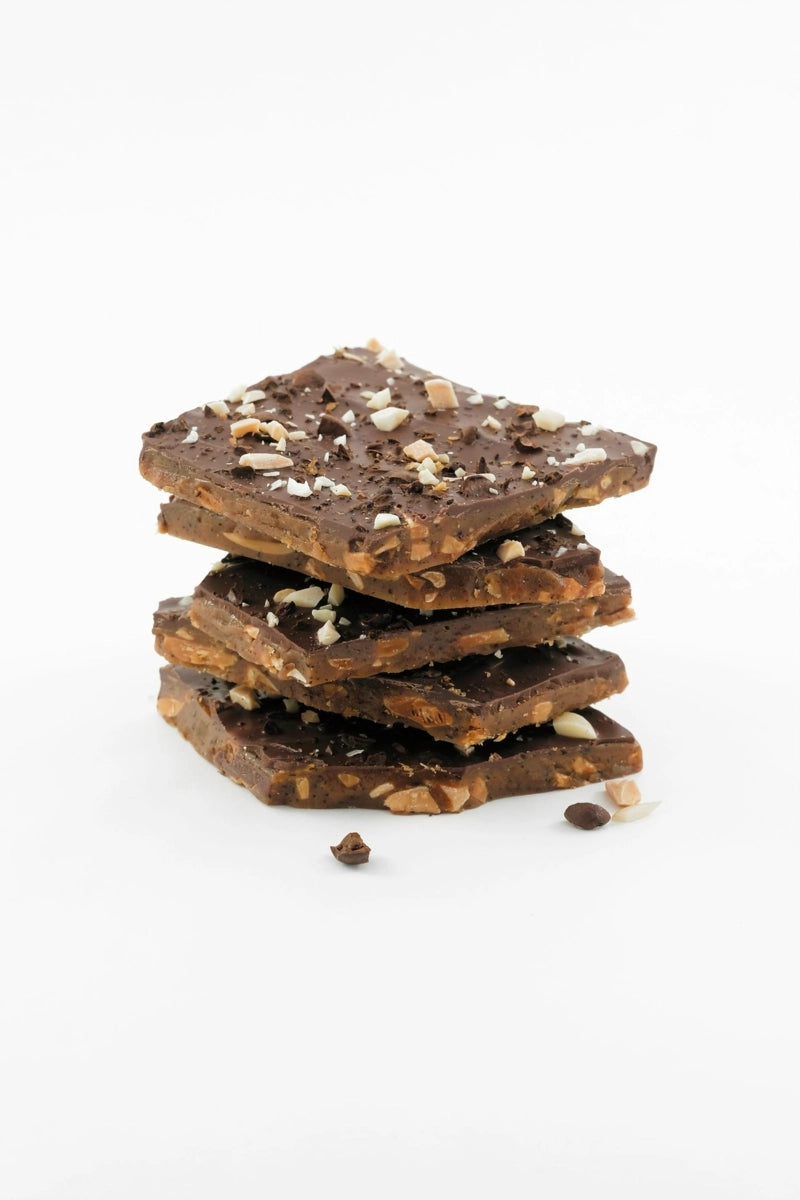 Almond Butter Crunch - Espresso Infused &amp; Dark Chocolate