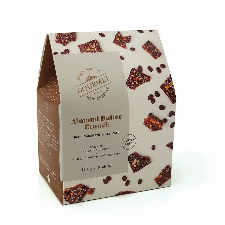 Almond Butter Crunch - Espresso Infused &amp; Dark Chocolate