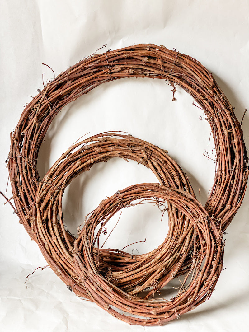 Natural Grapevine Wreath