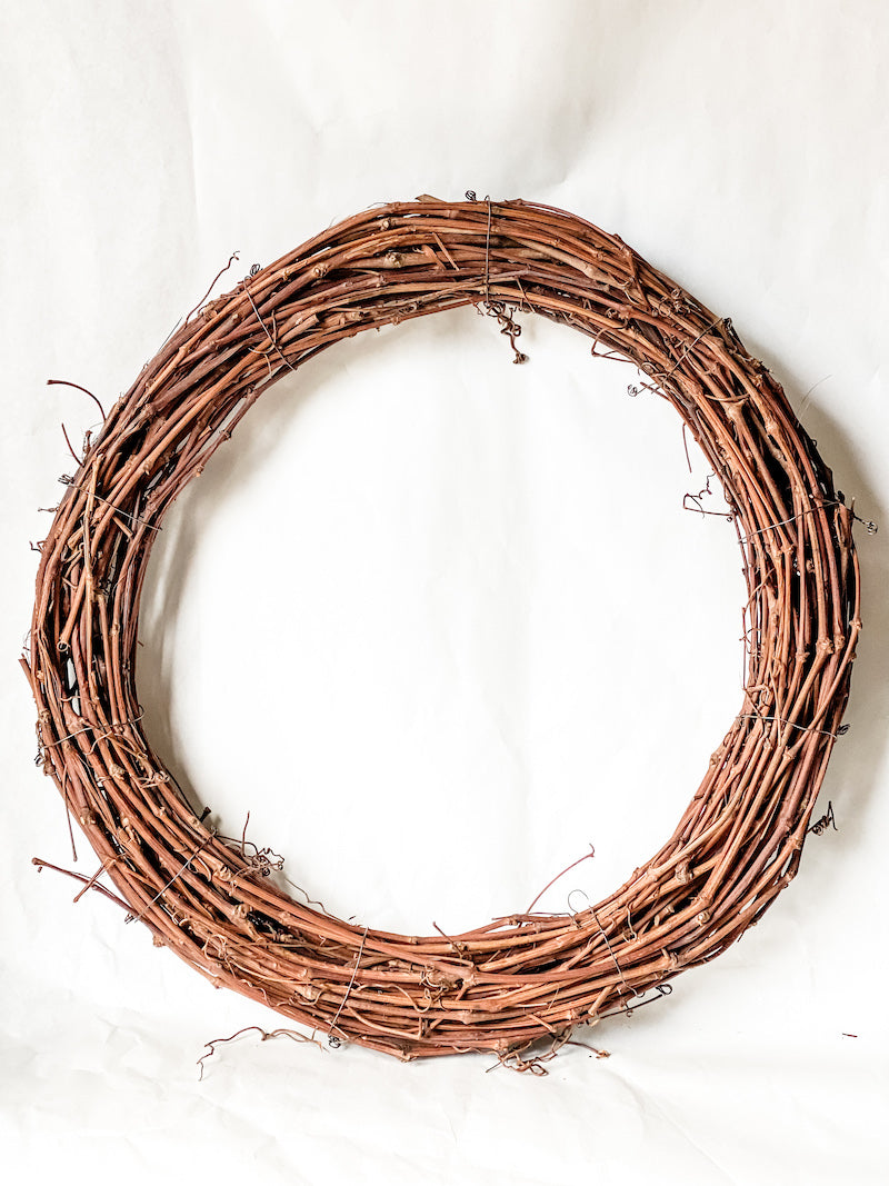 Natural Grapevine Wreath