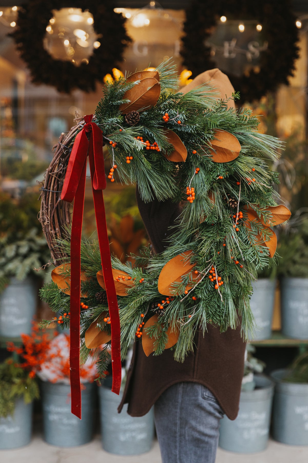 Fresh Winter Wreath
