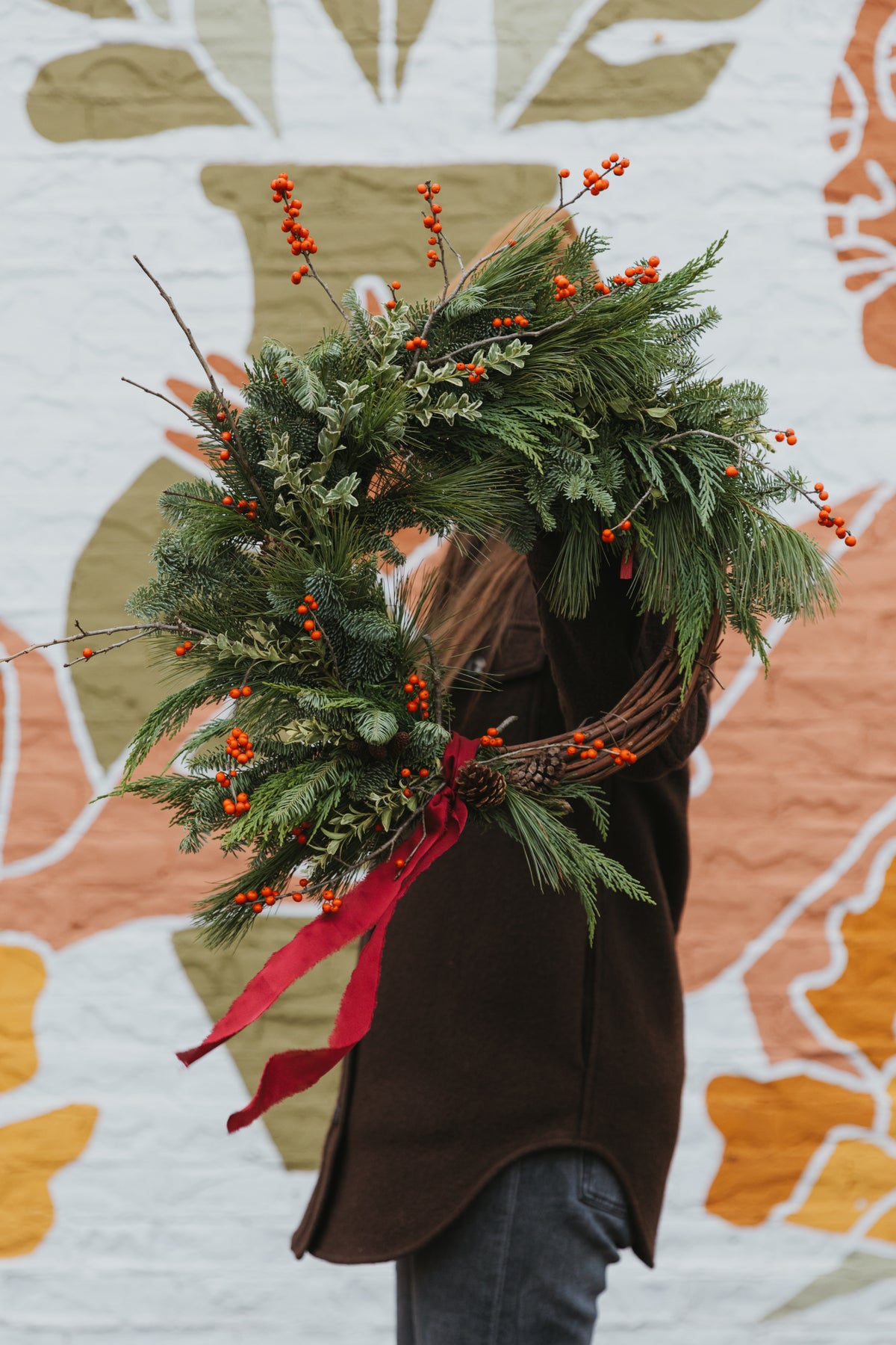 Fresh Winter Wreath