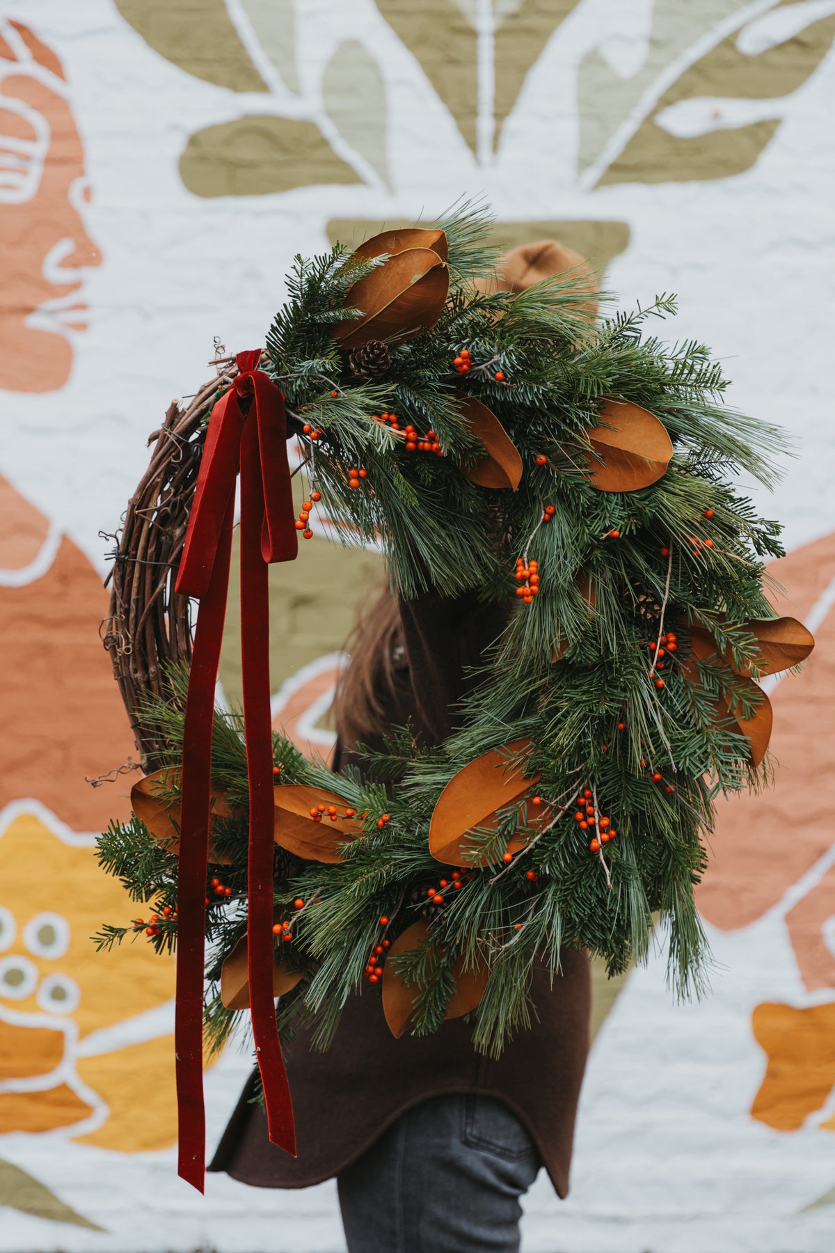 Fresh Winter Wreath