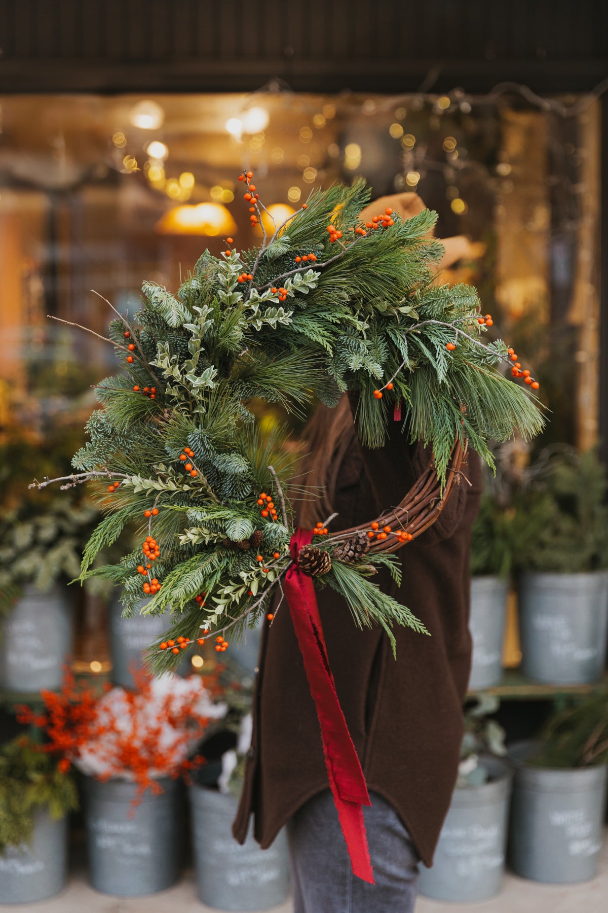 Fresh Winter Wreath