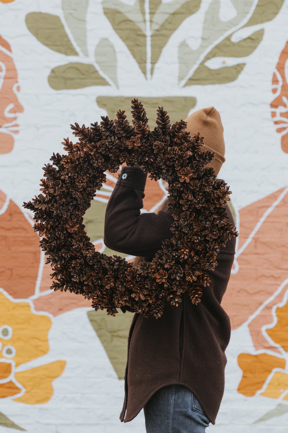 Pinecone Wreath