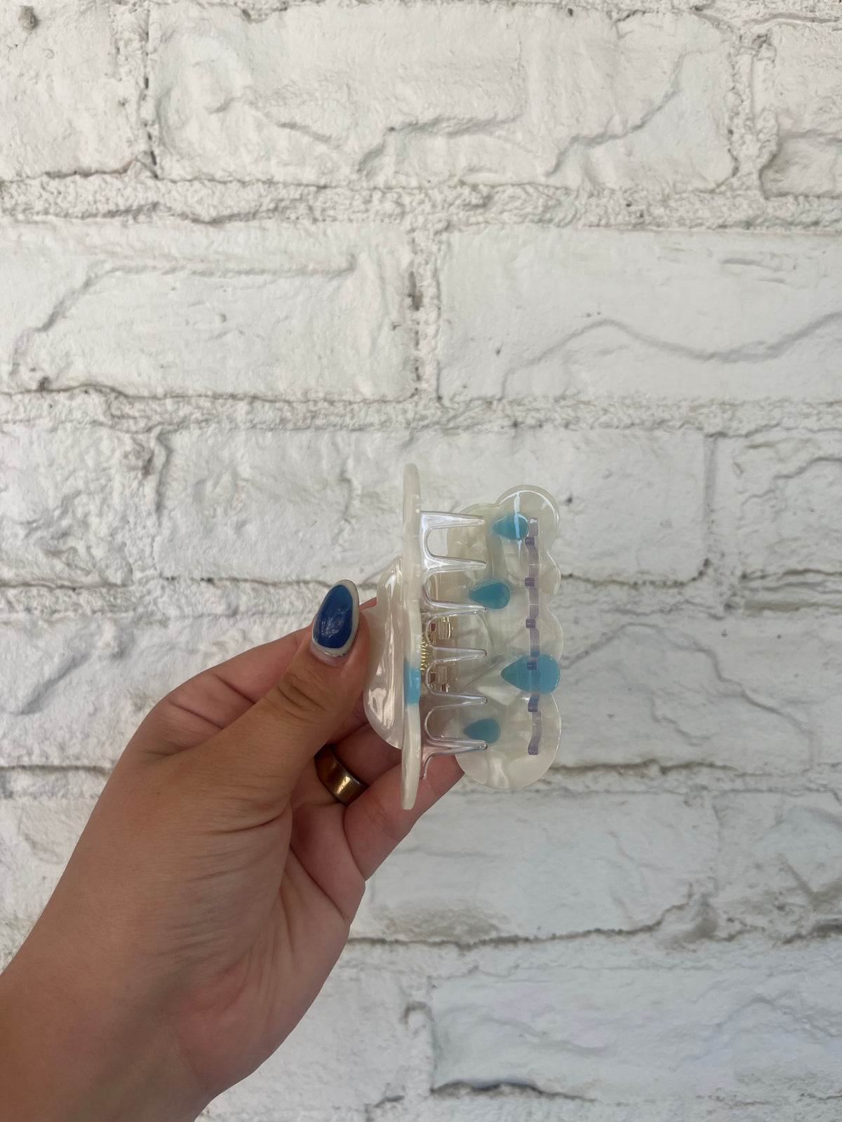 Rainy Cloud Hair Clip