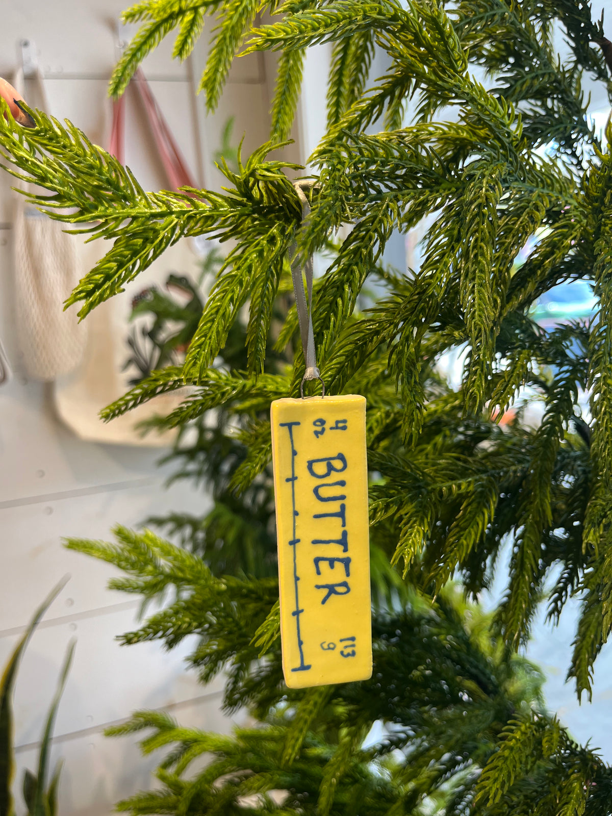 Ceramic Butter Ornament