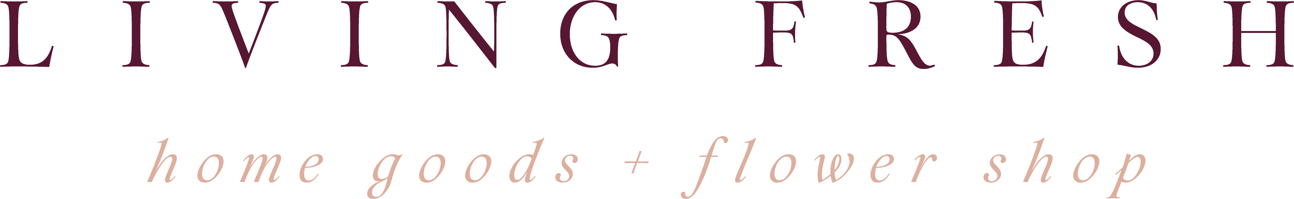 Living Fresh Home Goods + Flower Shop logo