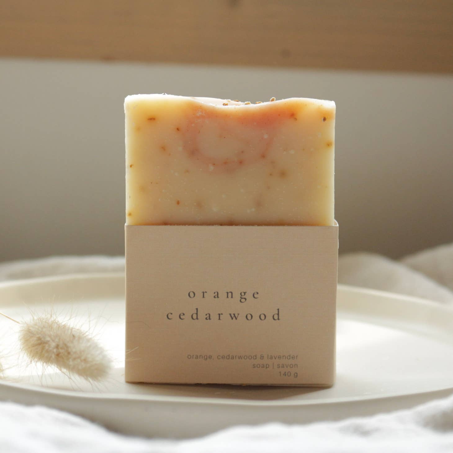 Orange Cedarwood Soap Bar