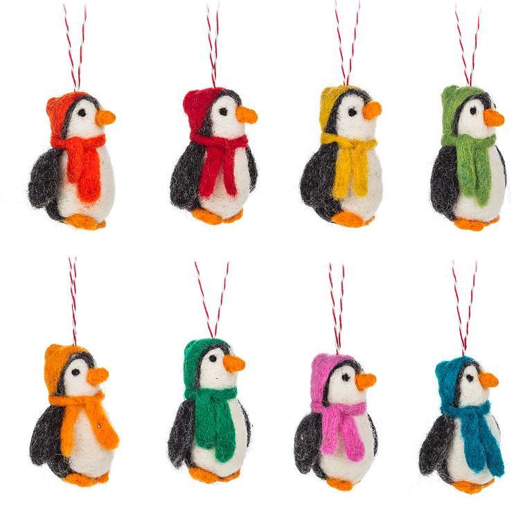 Felt Penguin with Hat
