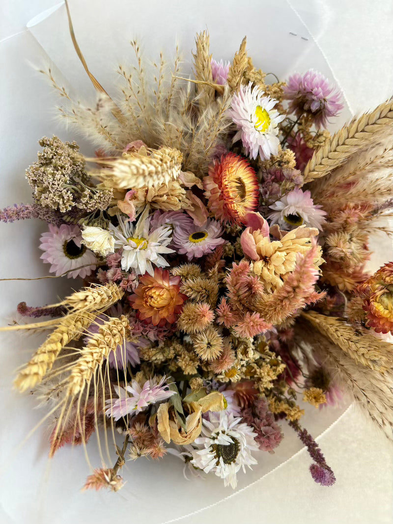 Dried Flower Bouquet -  - Pretty n&#39; Pink