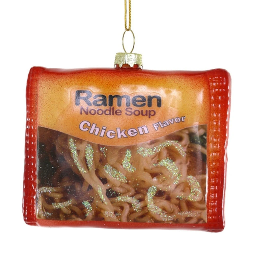 Ramen Noodle Soup Packet Ornament